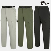 네파 남성 3컬러 가을 시즌에 착용하기 적합한 이중직 원단 사용 마운틴 카고 슬림핏 등산 팬츠 7I51605 SP