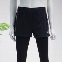 볼빅 [여주점] 여성 골프 와끼 레터링 포인트 하프팬츠