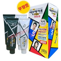 동성제약 세븐에이트 대용량240gx1개 칼라크림 염색약 새치염색약 헤어컬러, 5호(진한밤색) 1통, 1개