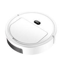 산업용 청소기 초강력 USB 진공 로봇 걸레 자동 3-In-1 스마트 무선 청소 드래그 1500 Pa 바닥 홈 오피스 로봇청소기 빗자루 걸레질, [01] WHITE