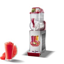 슬러시기계 110V 220V 슬러시 머신 2x12l 더블 탱크 냉동 음료 스무디 디스펜서 아이스 쿨 주스 메이커, 02 더블 항아리, 02 By express price
