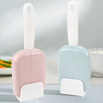 피케이몰 스탠드형 위생 밥주걱 거치대 자동 밥주걱 홀더 주걱포함, 1개, 그린