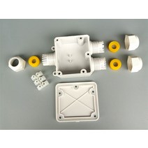 정션박스 분전함3웨이 플라스틱 방수 외부 전기 정션 박스 와이어 커넥터 야외 배선에 대 한 ip68 접합 케, 하얀색