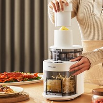 전동 만능 채칼 슬라이서 다지기 믹서기 이유식 채써는기계, 옵션 1, 다크그린