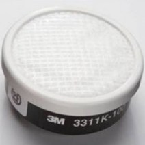 3M 3200 마스크용 정화통 3311K-100 유기화학물 방진 겸용