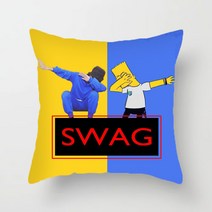 세서미스트리트 Sesame Street 카우스 KAWS 포켓몬 캐릭터 쿠션 커버(쿠션 솜 미포함) 방석 커버 거실 소파 인테리어 소파 쿠션 45cm x 45cm 17종류 디자인