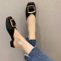 코디 쇼핑 사무실용 슬리퍼 구두 슈즈 여름 오피스룩