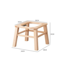 Ogfaour 노인 임산부용 좌욕의자 화장실의자 좌훈의자 자훈기 Ogfaour96452, 25cm 비접이식