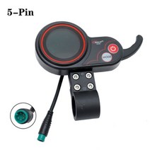 전동스쿠터 전동킥보드 대시보드 SEALUP TF-100 E-scooter 디스플레이 기기 Kugoo M4 킥 스쿠터 부품, 5Pin, 5핀