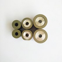 CBN 수지 본드 내부 그라인딩 휠 100% 질화 붕소 원형 스테인레스 고속 스틸 티타늄 합금, 13 D35 T20 H10