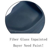 bmw i8 2014 up용 리얼 카본 파이버 리어 범퍼 립 디퓨저, 도색되지 않은 frp