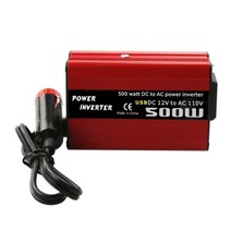 차박 시거잭 차량용인버터 500w to power converter converter converter dc 12v ac 110220v 자동차 인버터 자동 변압기듀얼 usb, DC 12V에서 AC 220V로, 협력사
