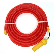 건전지용 센서 LED 윙카호스 10m 자동점등 드럼 야간작업 불빛호스 도로공사 현장 안전 조명 사고예방 휀스