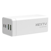 /NEXT-QC628GAN/퀵차지+PPS PD3.0 100W 멀티 충전 어댑터/GaN 질화갈륨 소재/PD(MAX 100W) 2포트/QC 3.0(MAX 18W) 2포트/USB PD