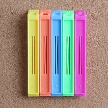 5p 알뜰 봉지 집게 습기방지 밀폐 밀봉집게, 상세페이지 참조