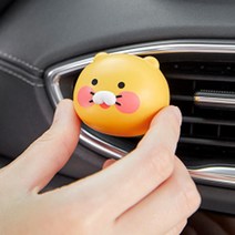 카카오 정품 자동차량용 방향제 춘식이 송풍구형
