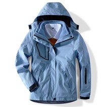 스키복 여성 겨울 3 In 재킷 및 스노우 팬츠 따뜻한 방수 야외 보드 하이킹 캠핑 브랜드
