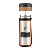 휴대용 커피 프레스기 프렌치 프레스 텀블러 1, 1개