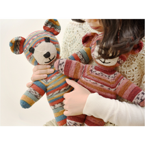 뜨개하다 테디베어 패키지 양말실로 뜨는 무료도안 패키지 6369 - Teddy by Arne & Carlos 패키지 인형, 들녘