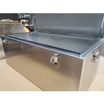 화물차공구함 봉고 이동식 1톤 트럭적재함 트럭 도구 상자 철 보관 하드웨어 범용 두꺼운 트레일러 방수, [04] 800x350x350x1.5mm 스테인레스 스, 1개