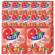 네스티 아이스티 자몽맛 40Tx12묶음, 500g, 40개입, 12개