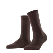 FALKE 여성용 Family W So 블루 (네이비 블루 6499), 6.5-9, Brown (Dark Brown 5239)
