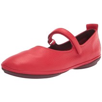 Camper 여성용 메리 제인 플랫 밝은 레드 5, 6, Bright Red