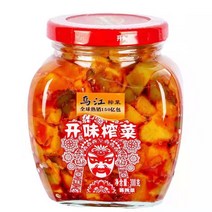 연소중국식품 우쟝 카이워이짜차이(병) 짜차이 중국반찬 300g, 1개