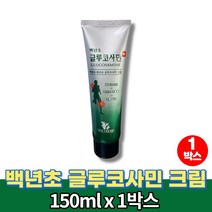 바르는 백년초 글루코사민 크림 백련초 운동 전 후 스포츠 맛사지 마사지 젤 겔 수용성젤 멘톨, 1팩