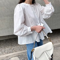 미아마스빈_아노나 플리츠 블라우스