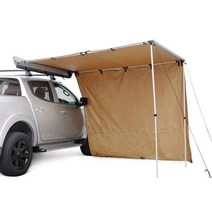SKANDSALO 차량용 사이드 어닝룸 캠핑 자동차 그늘막 차박, 2.5*3m바닥x(천막무포함)