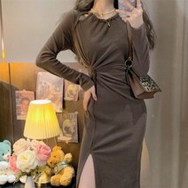 5월결혼식하객룩 봄 가을 미니드레스 캐주얼112733