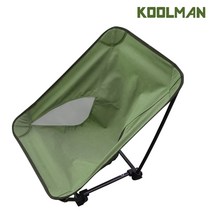 KOOLMAN(쿨맨) 초경량 스퀘어 이너체어 캠핑의자 올리브그린, 스퀘어 이너체어 - 올리브그린