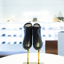 금강제화 금강 랜드로바 여성화 데일리 경량 논슬립 컴포트 몰드힐 쿠션 앵클부츠 WAB9960GR11