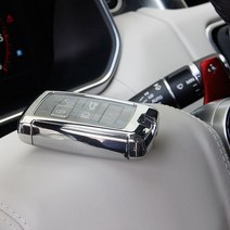 재규어 신형 키홀더 키케이스 키링 XE XF E F 페이스, 02. SILVER (BROWN), C TYPE (KEY RING)