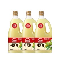 사조 해표 콩기름 식용유 1.8L 3개