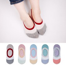 지지몰스 여성 파스텔삼색덧신