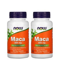1+1 나우푸드 마카 500mg 베지캡슐 블랙마카 페루마카 100정 스테아르산 정품품질보장