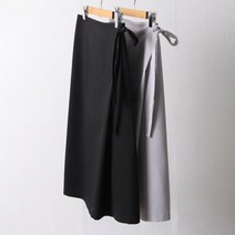 [강물처럼] 빅사이즈사랑해요 I395L302 웬디뒷밴딩랩롱스커트 LT (9732454)