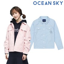 오션스카이 여아 면자켓 택1