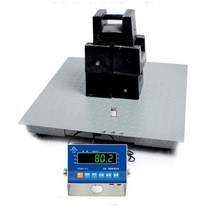 소저울 대형 사이즈 1.5x1.5m 돼지 톤저울 3톤 우형기, 0.75x0.75m 2톤