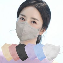 케이퓨리 새부리형 항균 구리 마스크 99.9% 중형 베이지 50개입 20개, 단품, 단품