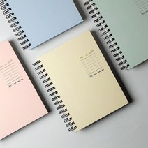 아이비스 A5 두꺼운 스프링노트 SP10743, 랜덤발송, 4개