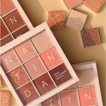 더바른유통 아이쉐도우 팔레트 9컬러 2종 쉐도우 팔레트 섀도우 팔레트 아이섀도우 팔레트, #01 코랄 스무디 1세트