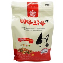 BOW WOW 바우와우 애견용 혼합간식 1.5kg 대용량 (100G X 15개), 체다치즈, 1봉