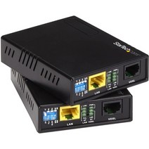 일본직발송 3. 스타 테크 (STARTECH.COM) STARTECH.COM 10 100BASET (X) 이더넷 - VDSL2 익스텐더 키트, ONE SIZE_One Color, 상세 설명 참조0, 상세 설명 참조0