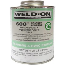 IPS WELD.ON 600 PE PP용 473ml, 단품
