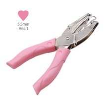 핸들 구멍 펀치 1.5MM/3MM/5.5MM/5MM/6MM 종이 펀처 DIY 느슨한 잎 커터 스크랩북 도구에 대한 단일 375ea07, 1, 04 5.5mm heart