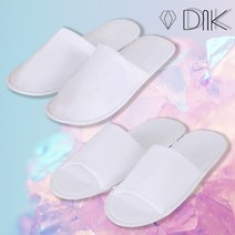 DnK 일회용 다용도 손님용 실내화 슬리퍼 슈즈 앞트임 앞막힘 10p, 앞트임(10p), 1개