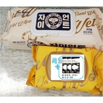 노브랜드 자이언트 물티슈 80매 빅사이즈 + 원에이드 KF94 마스크, 10개